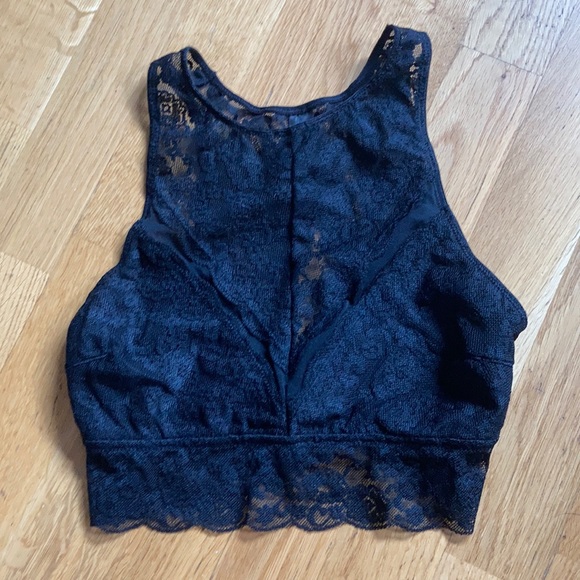 Platinum Black Lace Bralette - Picture 3 of 8